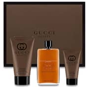 Gucci Guilty Absolute EDP 90ml+50ml Aftershave Balm +150ml Shower Gel Giftset Men