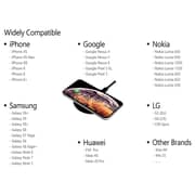 Blaktron 15WC Fast Wireless Charger Pad Black