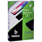 Blaktron Wireless Power Bank 10000mAh Black