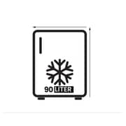 Clikon Single Door Refrigerator 91 Litres CK6003