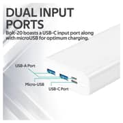 Promate Power Bank 20000mAh White