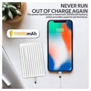 Promate Power Bank 10000mAh White