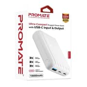 Promate Power Bank 10000mAh White