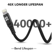 Promate USB-C To Lightning 1.2m Black