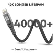 Promate USB-C To Lightning 1.2m Grey