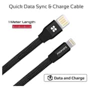 Promate Lightning Cable 1.2m Black