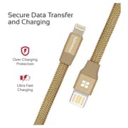Promate Lightning Cable 1.2m Gold