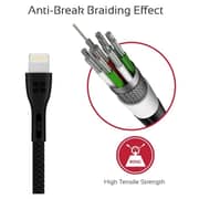 Promate Lightning Cable 1.2m Black