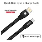 Promate USB-A To Type C Cable 1.2m Black