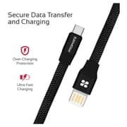 Promate USB-A To Type C Cable 1.2m Black