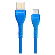 Promate USB-A To Type C Cable 1.2m Blue