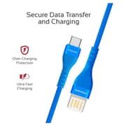 Promate USB-A To Type C Cable 1.2m Blue