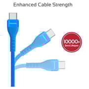 Promate USB-A To Type C Cable 1.2m Blue