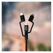 Bluedigit Multi Pin Charging/Data Cable Black