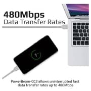 Promate USB-C To USB-C Cable 2m White