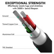 Promate USB-A To Micro-USB Cable 2m Black