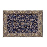 Qum Collection Classic Design Carpet Blue/Beige