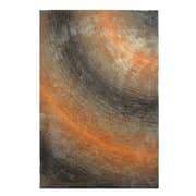Shaggy Modern Design Carpet Brown/Orange