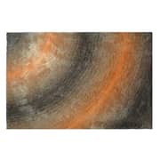 Shaggy Modern Design Carpet Brown/Orange