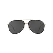 Dolce And Gabbana Black Metal Men DG2166-130587-61 Sunglasses