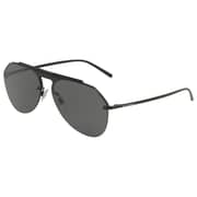 Dolce And Gabbana Black Metal Men DG2213-110687-34 Sunglasses