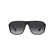 Emporio Armani Black Plastic Men EM-4029-50638G-64 Sunglasses