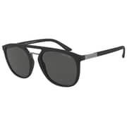 Giorgio Armani Black Plastic Men GI-8118-500187-53 Sunglasses