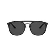 Giorgio Armani Black Plastic Men GI-8118-500187-53 Sunglasses