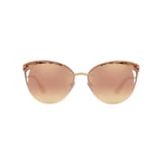 Bvlgari Pink/Gold Metal Women BV6110-20144Z-63 Sunglasses