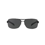 Prada Black Metal Men PS-54IS-1BO1A1-65 Sunglasses