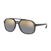 RayBan RB4312CH-601/J0-57 Black Plastic Polarized Men Sunglasses