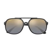 RayBan RB4312CH-601/J0-57 Black Plastic Polarized Men Sunglasses