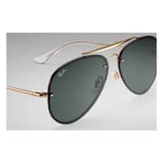 RayBan RB3584N-905071-58 Gold Metal Unisex Sunglasses