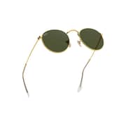 RayBan RB3447-001-53 Gold/Green Metal Unisex Sunglasses