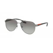Prada Silver Metal Men PS-54TS-5AV3M1-58 Sunglasses