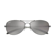 RayBan RB8301-004/N8-59 Silver Metal Polarized Men Sunglasses