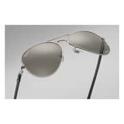 RayBan RB8317CH-003/5J-58 Silver Metal Polarized Men Sunglasses