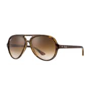 RayBan RB4125-710/51-59 Tortoise Nylon Unisex Sunglasses