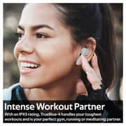 Promate IPX5 Wireless Sporty True Wireless Stereo Earphones White