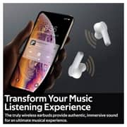 Promate IPX5 Wireless Sporty True Wireless Stereo Earphones White