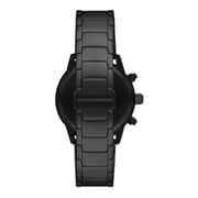 Emporio Armani AR11242 Mario Black Stainless Steel Men Watch