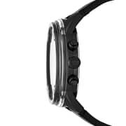 Diesel Boltdown Black Leather Men Watch DZ7425