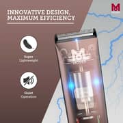 Moser 1888-0151 Li+Pro2 Professional Cord/Cordless Hair Clipper Deep Metallic Burgundy