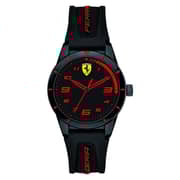 Scuderia Ferrari Rev Black Silicone Kids Watch 860006