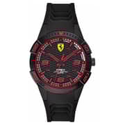 Scuderia Ferrari APEX Black RUBSCN Unisex Watch 840032
