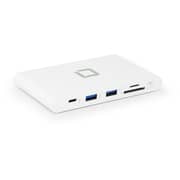 Dicota D31729 9-In-1 Type C Portable Docking With HDMI White