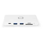 Dicota D31729 9-In-1 Type C Portable Docking With HDMI White