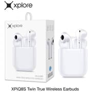 Xplore XPIQ8S Bluetooth Earbuds With Charging Case White
