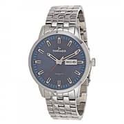 Tornado Silver Stainless Steel Men Watch T8006-SBSL