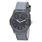 Tornado Grey Leather Men Watch T8013-XLXX